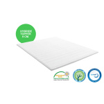 Topdekmatras Hybrideschuim De luxe 9 cm