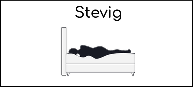 Stevig (enkel matras)