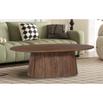 Salontafel Miguel ovaal mango lichtbruin